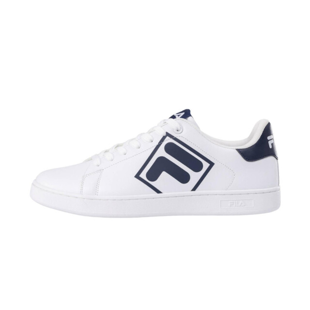 Fila Heren courtbay logo trainers UTMR78392_white large
