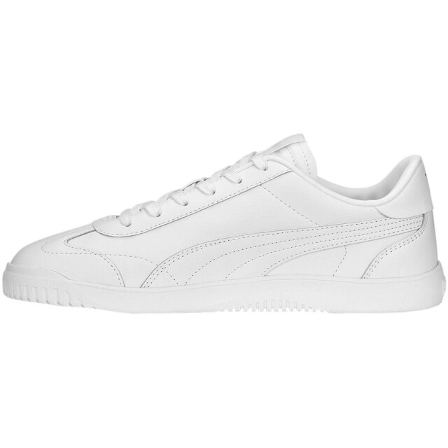 Puma Heren club 5v5 gecoat leren trainers UTMR78123_white large