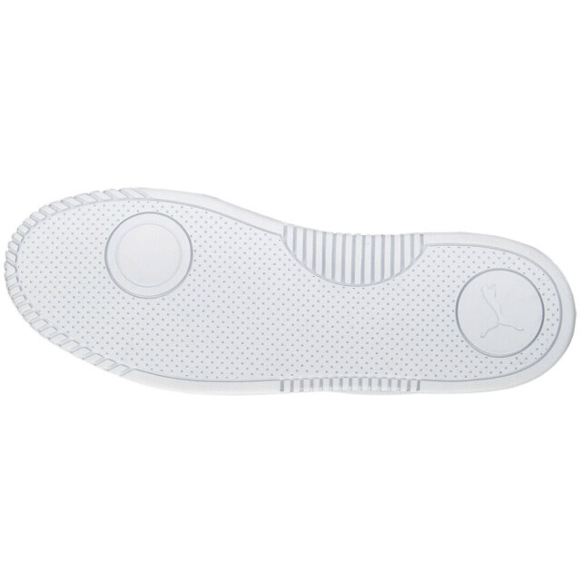 Puma Heren club 5v5 gecoat leren trainers UTMR78123_white large