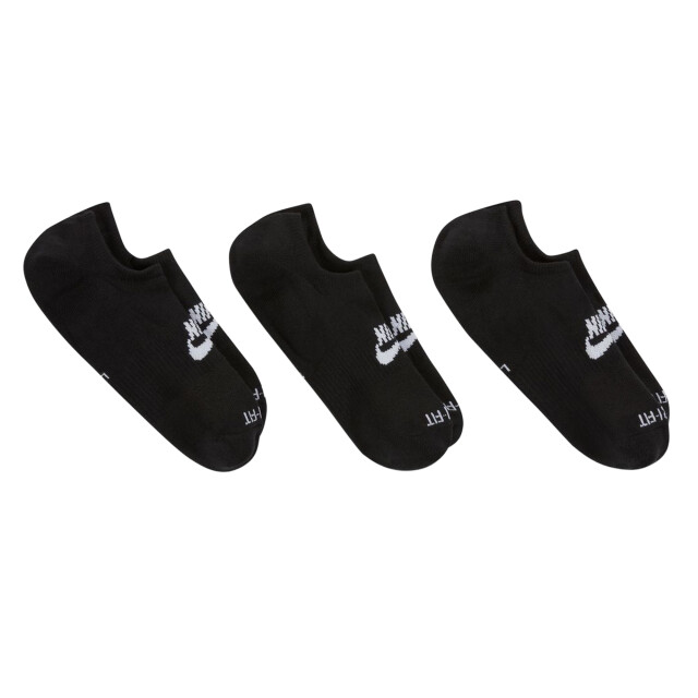 Nike Uniseks adult plus gewatteerde everyday enkelsokken UTMR78268_black large