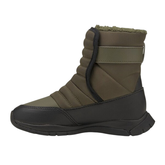 Puma Kinder/kinder nieve ecologisch leren enkellaarsjes UTMR78043_green large
