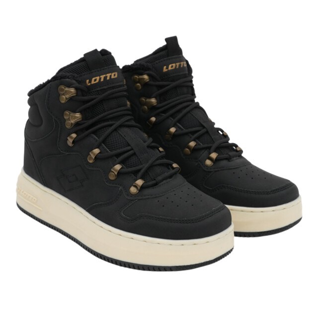 Lotto Dames jalana pf enkellaarsjes met imitatiebont UTMR78028_black large