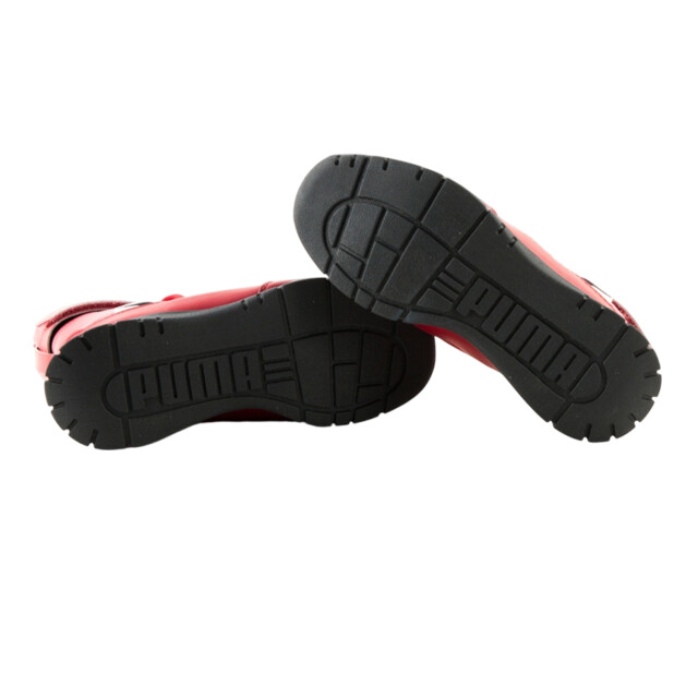 Puma Kinder/kinder nieve ecologisch leren enkellaarsjes UTMR78043_pink large