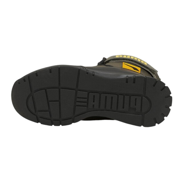 Puma Kinder/kinder nieve ecologisch leren enkellaarsjes UTMR78043_green large