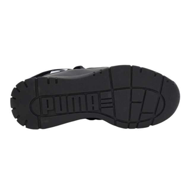 Puma Kinder/kinder nieve ecologisch leren enkellaarsjes UTMR78043_black large