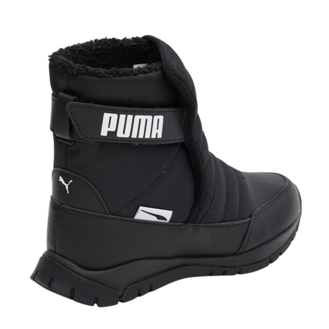Puma Kinder/kinder nieve ecologisch leren enkellaarsjes UTMR78043_black large
