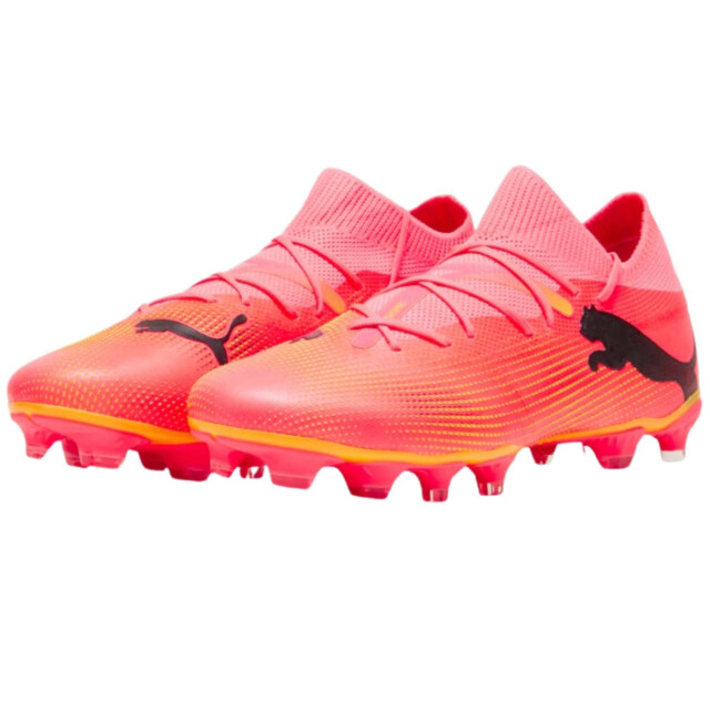 Puma Unisex adult future 7 match stevige grond voetbalschoenen UTMR2533_pink large