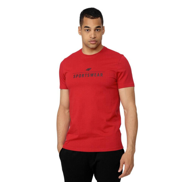 4F Heren h4z22 tsm354 23m t-shirt UTMR467_red large