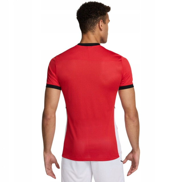 Nike Heren dri-fit academy 25 poloshirt met korte mouwen UTMR2359_red large
