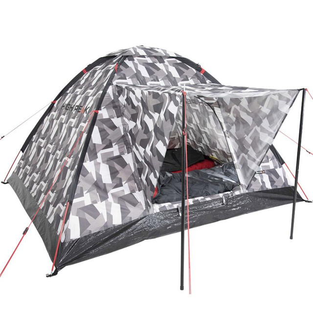 High Peak Bever 3 tent UTMR2425_blackgreywhite large