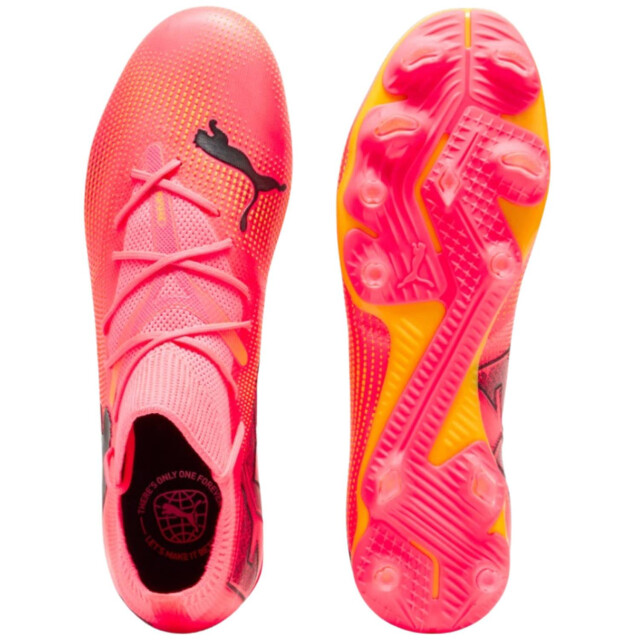 Puma Unisex adult future 7 match stevige grond voetbalschoenen UTMR2533_pink large