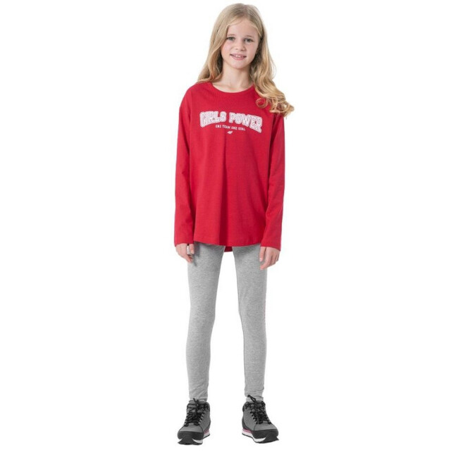 4F Meisjes meisjes power t-shirt UTMR2320_red large