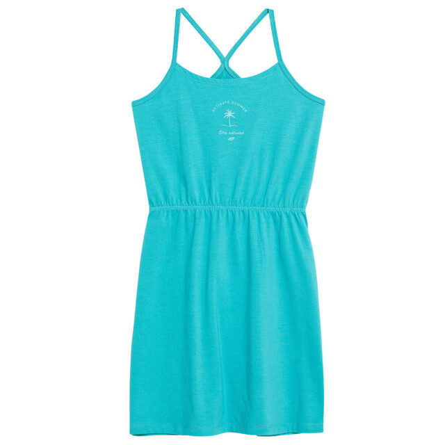 4F Meisjes jss23tdref026 jurk UTMR2217_green large
