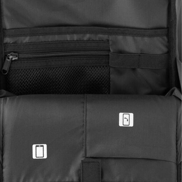 4F U054 effen kruisbodytas UTMR2238_deepblack large