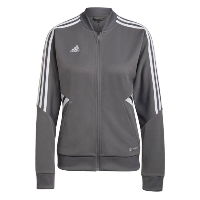 Adidas Dames condivo 22 full zip track jacket UTMR2255_greysilver large