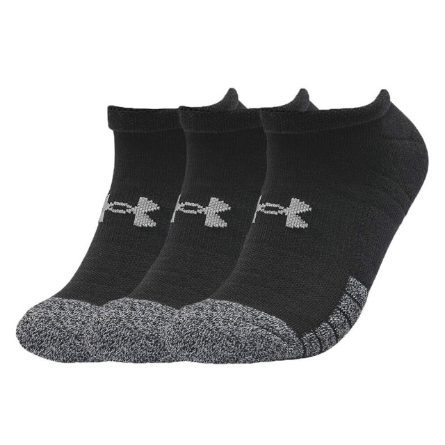 Under Armour Dames heatgear no-show sokken (set van 3) UTMR2230_black large