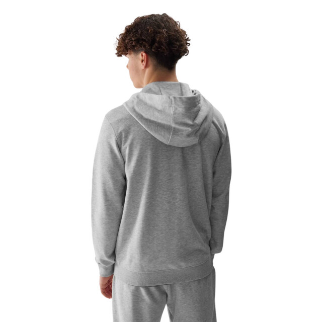 4F Heren m0951 full zip hoodie UTMR2033_lightgreymelange large