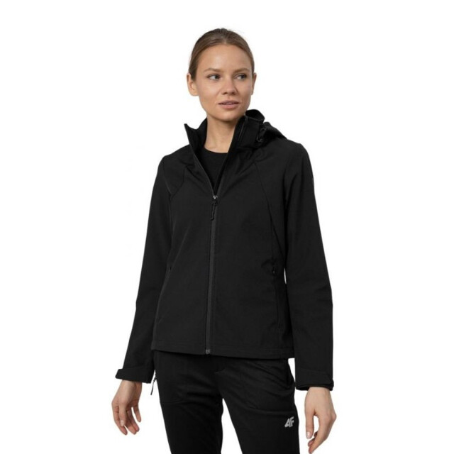 4F Dames h4z22 sfd001 zacht shell jasje UTMR2057_deepblack large