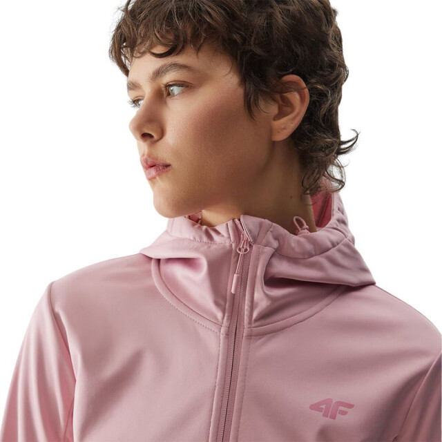 4F Dames wss24tsoff215 softshell jas UTMR2179_pink large