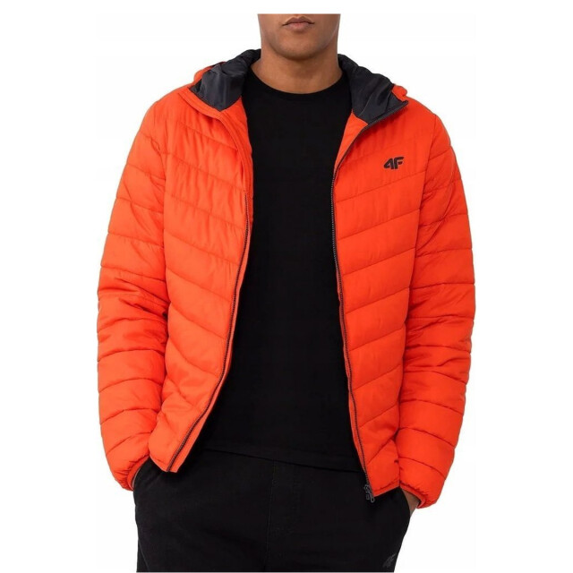 4F Heren ss23tdjam085 gewatteerde jas UTMR1951_orange large