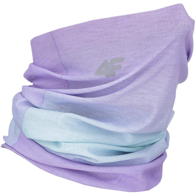 4F Childrens/kids f027 effen nekwarmer (set van 2) UTMR1985_violet large