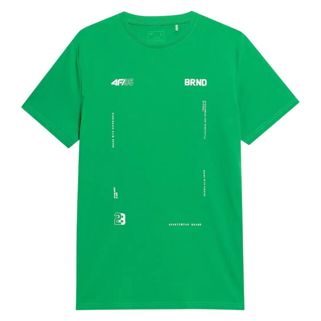 4F Heren ss23ttshm311 t-shirt UTMR2029_green large