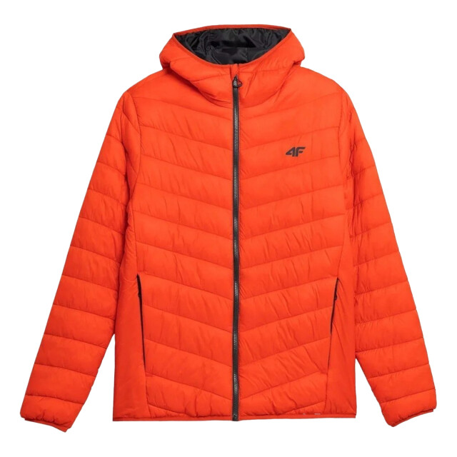 4F Heren ss23tdjam085 gewatteerde jas UTMR1951_orange large