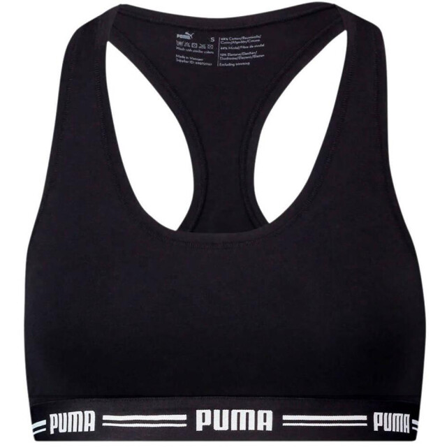 Puma Dames racerback sportbeha UTMR1830_black large