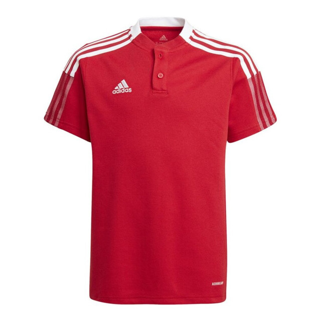 Adidas Kinder/kinder tiro 21 poloshirt UTMR1884_red large