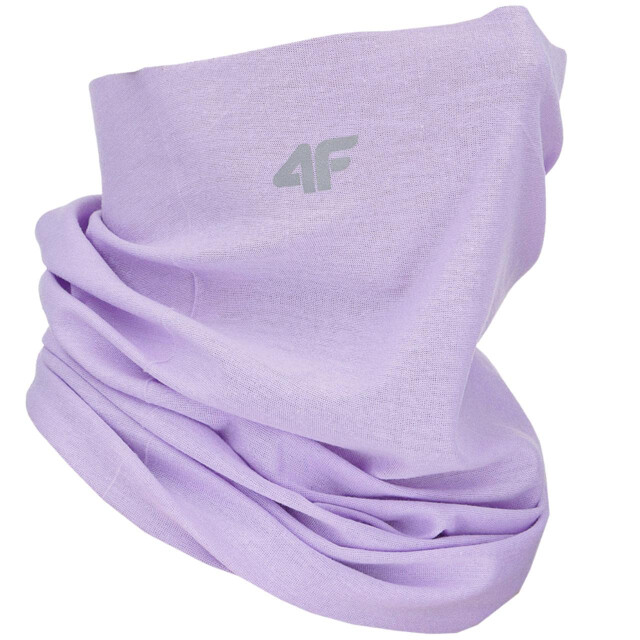 4F Childrens/kids f027 effen nekwarmer (set van 2) UTMR1985_violet large