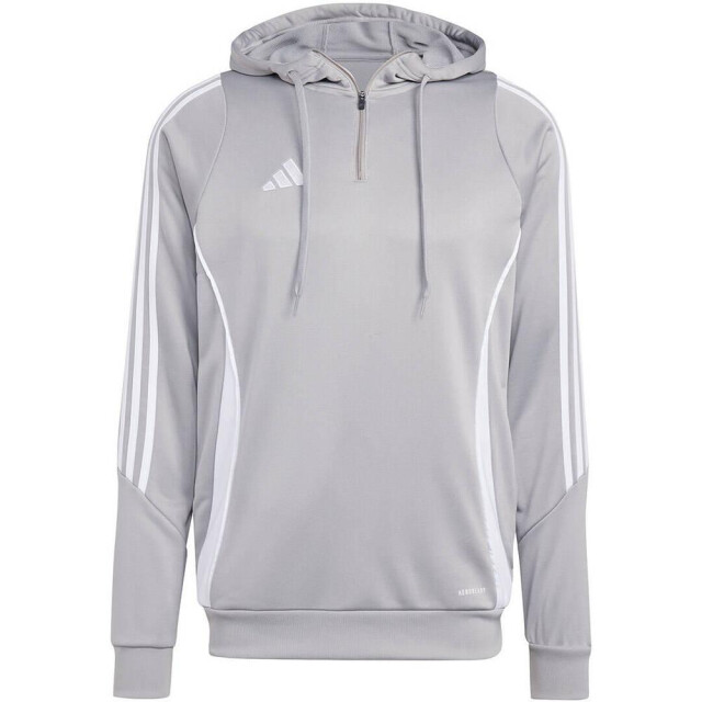 Adidas Heren tiro 24 quarter zip training hoodie UTMR1791_grey large