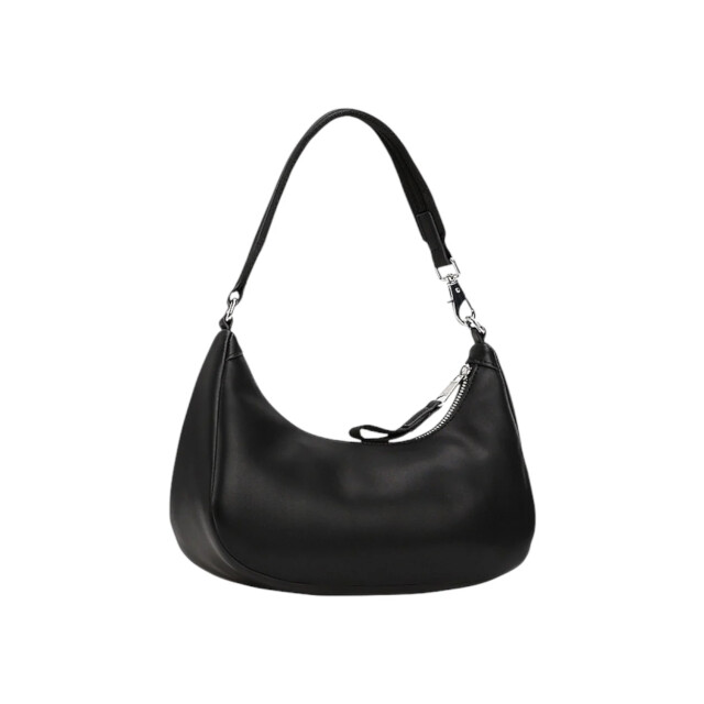 Tommy Hilfiger Tas dames Tommy Hilfiger Jeans Zwart Schouder Tas Met Metalen Logo large