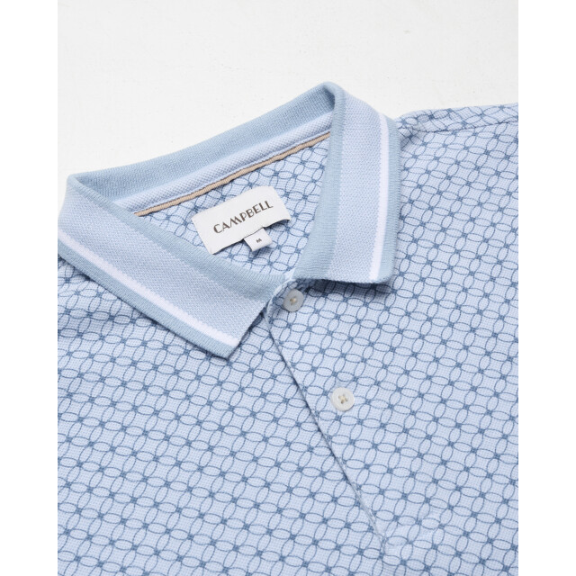 Campbell Stanson aop polo met korte mouwen 096117-001-XXXL large