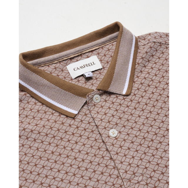 Campbell Stanson aop polo met korte mouwen 096117-002-XXL large