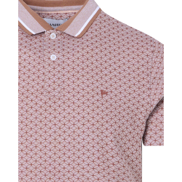 Campbell Stanson aop polo met korte mouwen 096117-002-XXL large