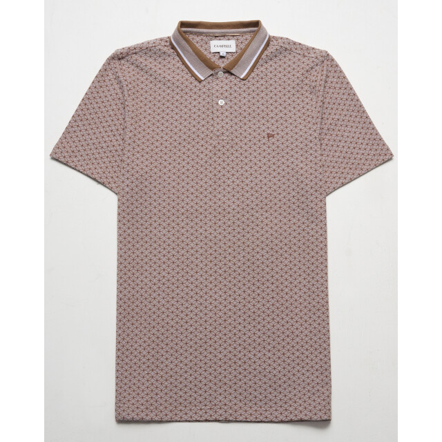 Campbell Stanson aop polo met korte mouwen 096117-002-XXL large
