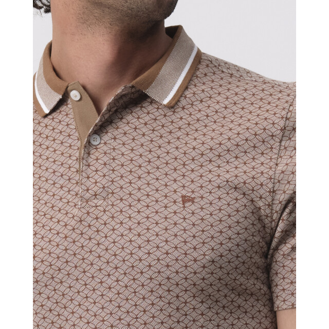 Campbell Stanson aop polo met korte mouwen 096117-002-XXL large