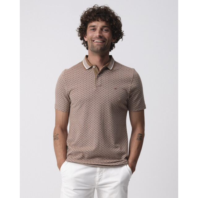 Campbell Stanson aop polo met korte mouwen 096117-002-XXL large