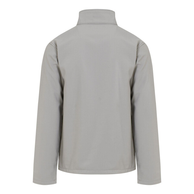Regatta Heren ascender effen dubbellaags soft shell jas UTLT208_mineralgreyblack large