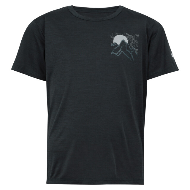 Regatta Kinderen/kinderen alvarado ix mountain marl t-shirt UTRG11369_sealgrey large