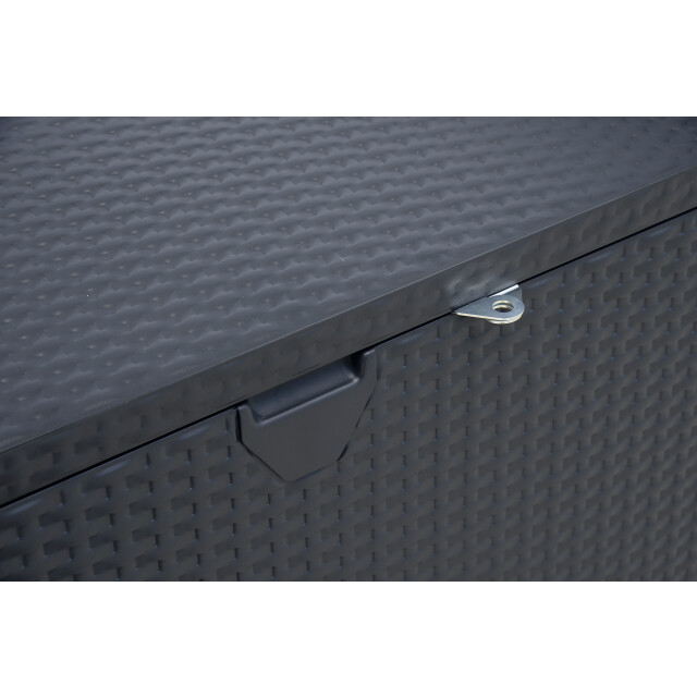 Lifetime Kunststof kussenbox staal 509 ltr 132x70x67cm antraciet 3169351 large