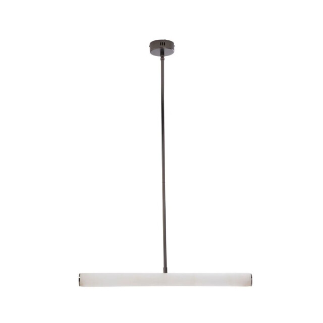 Signature Horizontale kroonluchter in albast en metaal l80 cm montaigne 2980581 large