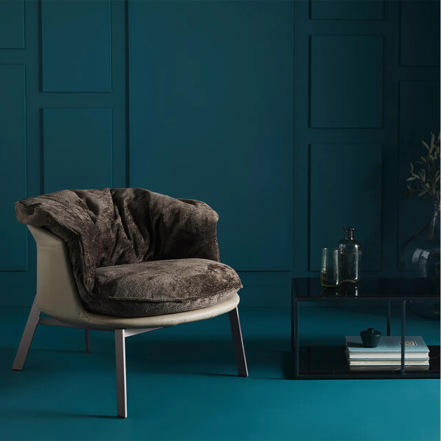 Signature Fauteuil bob kussen van chenille stof 2931878 large