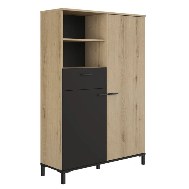 CaliCosy Opbergkast met 1 lade en 2 deuren h150 cm trust 2930538 large