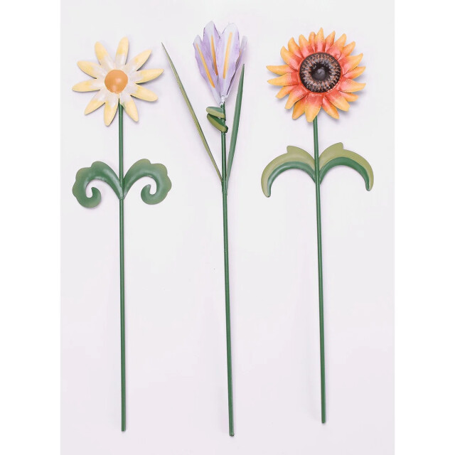 CaliCosy Metalen bloemen met steel set van 3 2928379 large