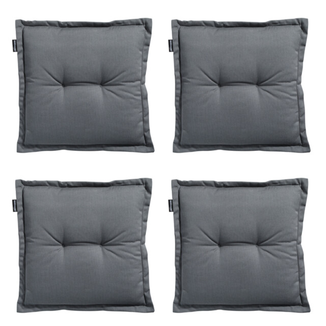 Madison Zitkussen universeel rib grey 50x50 - 4 stuks 2911352 large