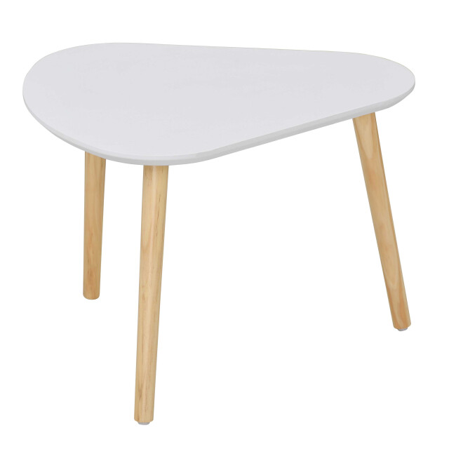 CaliCosy Set van 3 witte en houten nesttafels 2929398 large