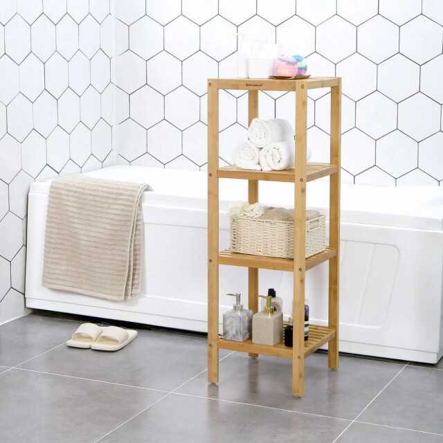 CaliCosy Badkamerrek met 4 planken h96 cm 2929518 large