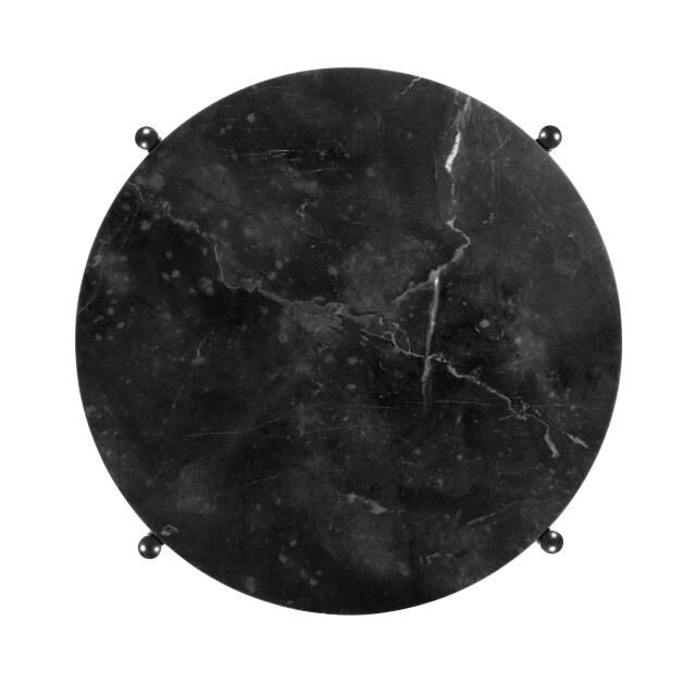 CaliCosy Bijzettafel met zwart marmer effect dia. 40 cm 2929578 large