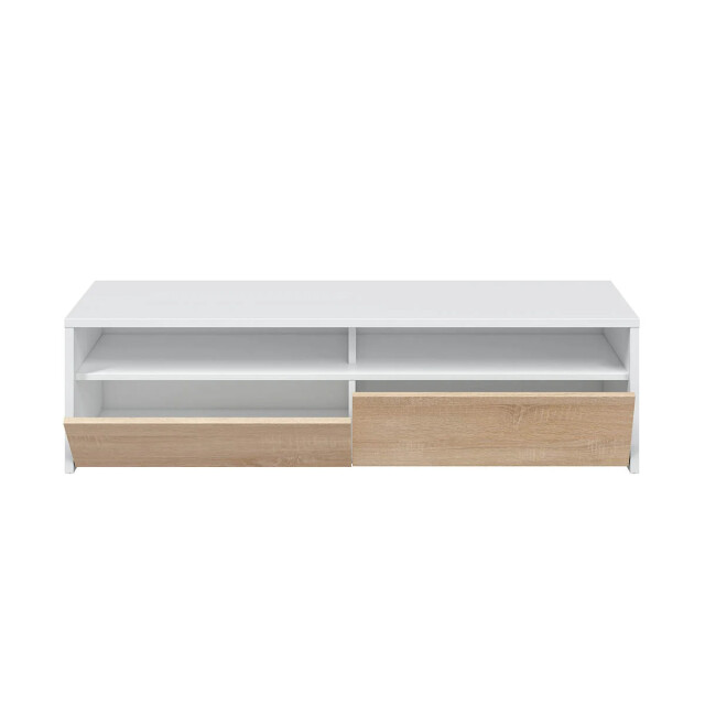 CaliCosy Tv-meubel met 2 openslaande deuren en 2 opbergvakken kioto l130 cm 2929799 large